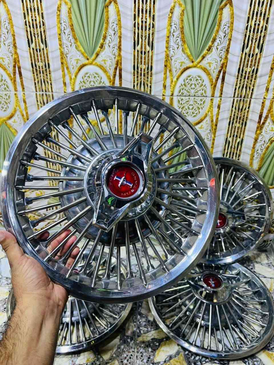 كبات موستنك حجم 14  فول نضافه 90 بل ميه مكاني كربله سعر خاص او تخابر ***********
