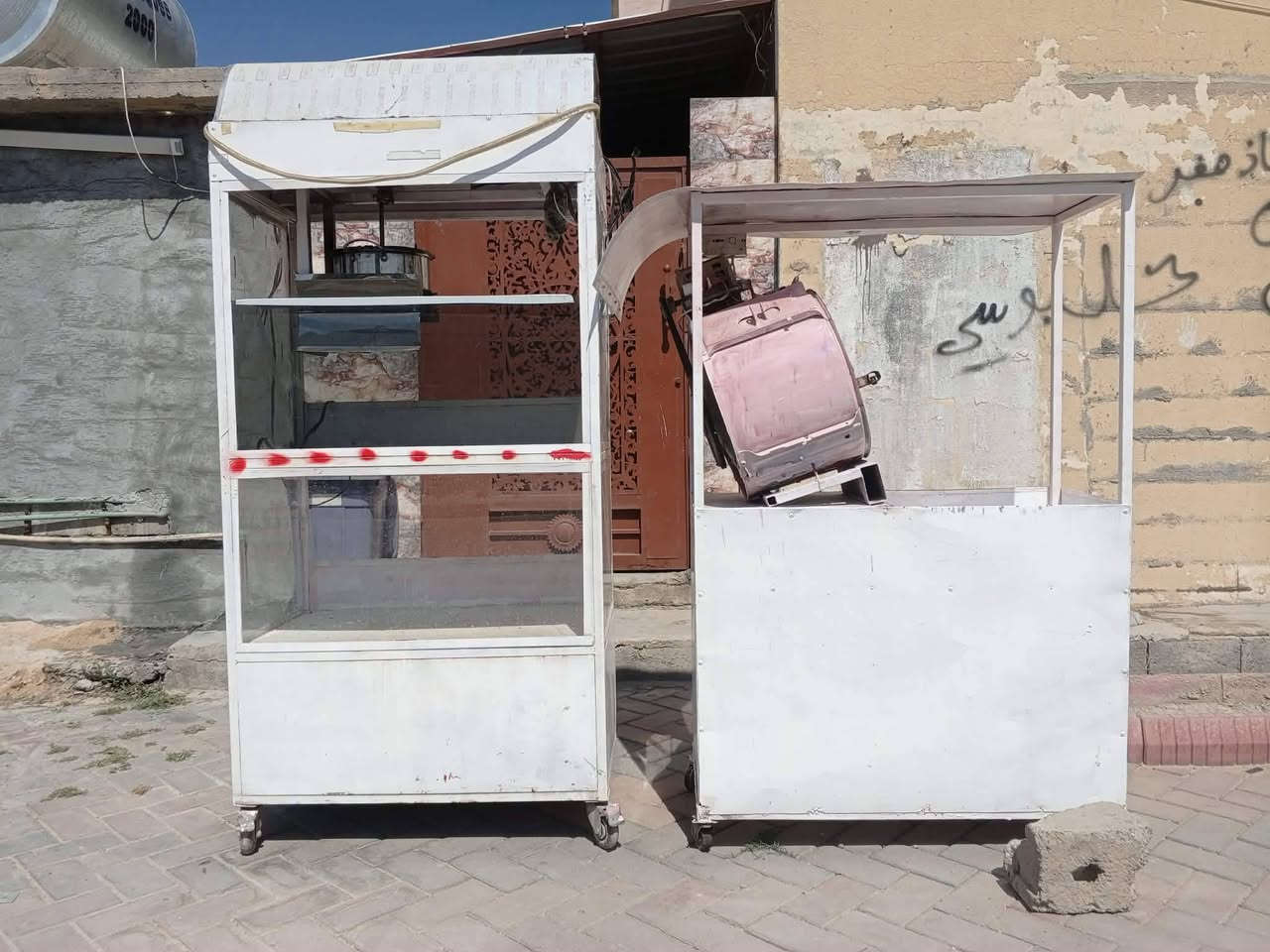 سلام عليكم 
عرباين شاميه وحب 
للبيع 350ثنينهن وبيهن مجال مكاني حبانيه 
*********** واتساب فقط
