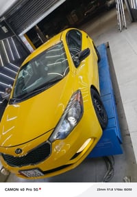 كيا فورتي للبيع رقم بغداد نكليزي اب سمي  موديل 2015مكينا 1800دوش كير ا...