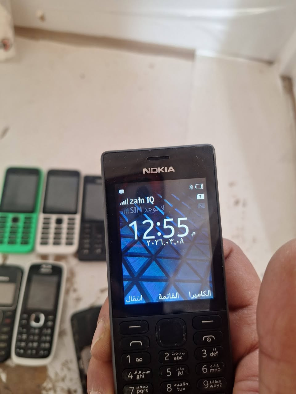 شرط الفحص كلهه اصليه 
مابيهن صيني اول مقلد
يوصلك الجهاز مع بطاريه اصليه وشاحنه اصليه
سعر الجهاز   الواحد 
 30،مع التوصيل


**إذا كنت صاحب هذا الإعلان وتريد حذفه لأي سبب، رجاءا أرسل رسالة إلى الدعم الفني**