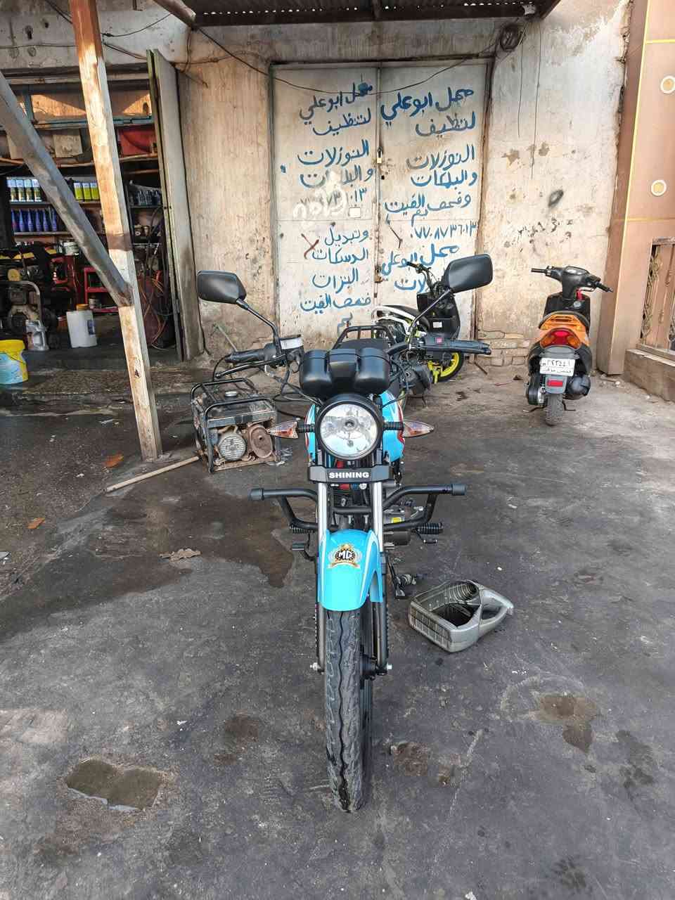 دراجه شانيك طالع من وكيل قبل ١٨ يوم بعد  زيرو البيع
للاستفسار الاتصال
 ***********
