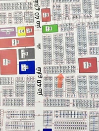 قطعة أرض • ٢٥٠م • مدخل شارع ٤٠م