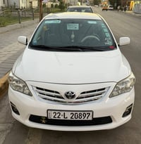 تويوتا كورلا 2013 خليجي    وارد السعودي فول عدا الفتحه  ماشيا 107  محر...