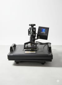 طابعة ملابس • مكبس • مستعملة