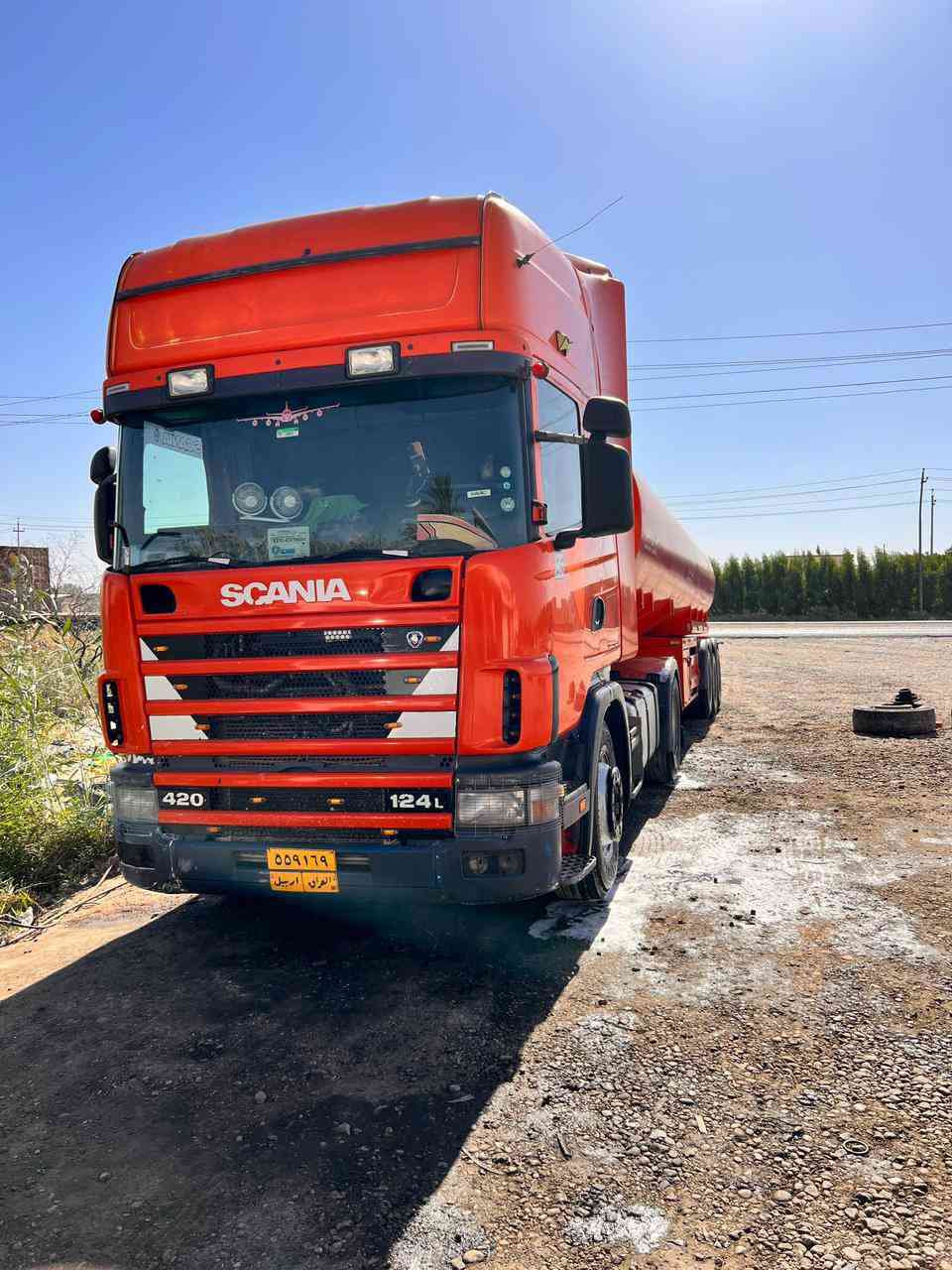 سلام. عليكم سكانيه موديل 2002كير اكسن مكينه مكفوله  تخم تاير جيبيس   سنويه نهايت ،2026 عنوان واسط العزيزيه# ***********.
