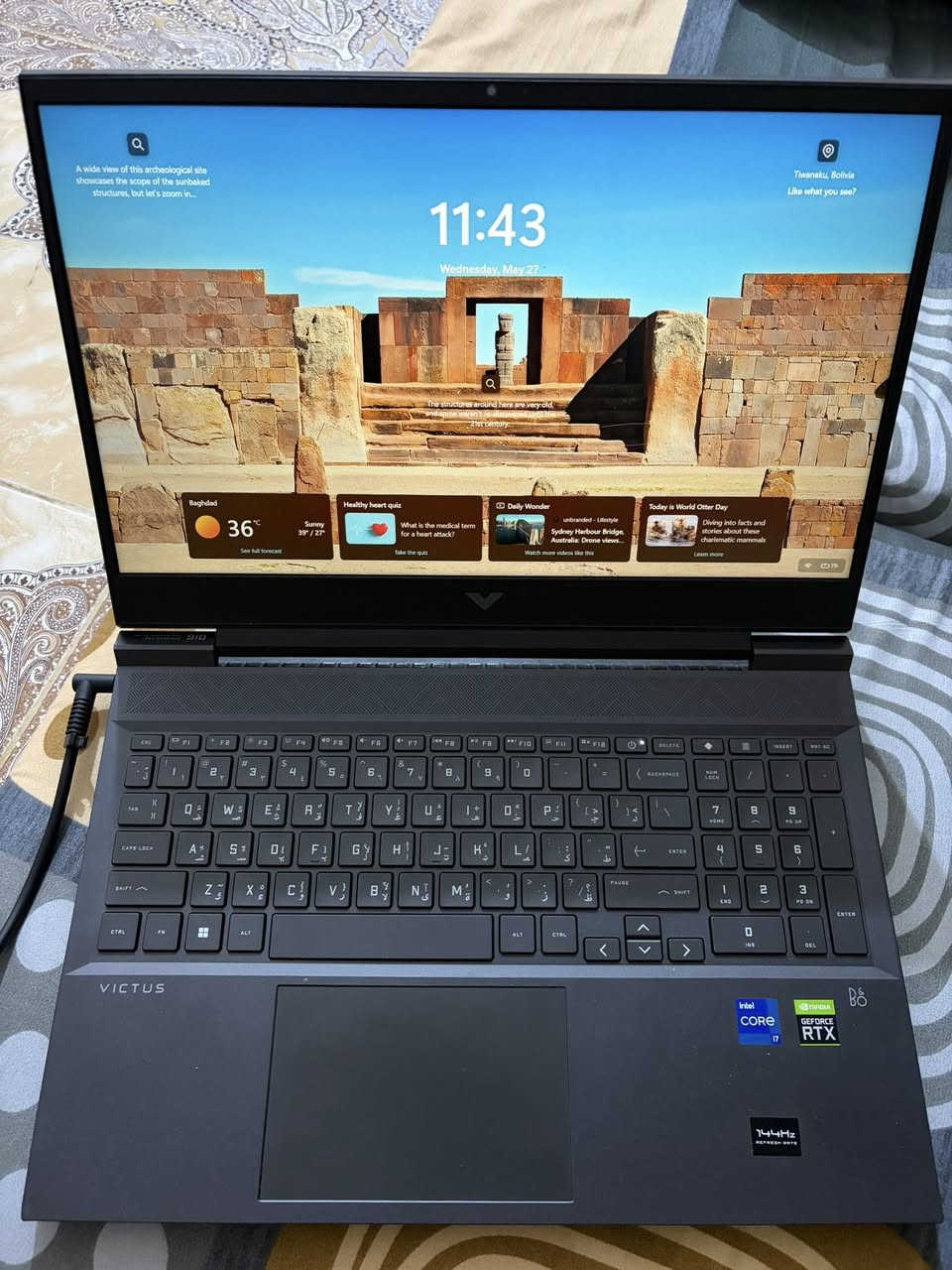 السلام عليكم
لابتوب hp فيكتوس للبيع

المعالج (Processor): Intel Core i7-12700H (من الجيل الثاني عشر - أداء عالٍ جداً).

 

كرت الشاشة (Graphics):

 الخارجي: NVIDIA GeForce RTX 3050 Laptop GPU.

 المدمج: Intel(R) Iris(R) Xe Graphics.

 الذاكرة العشوائية (RAM): 16 جيجابايت.

 نظام التشغيل: Windows 11 Pro (نسخة أصلية).

لابتوب نظيف جدًا، السعر 850 الف.

للتواصل واتساب: ***********
