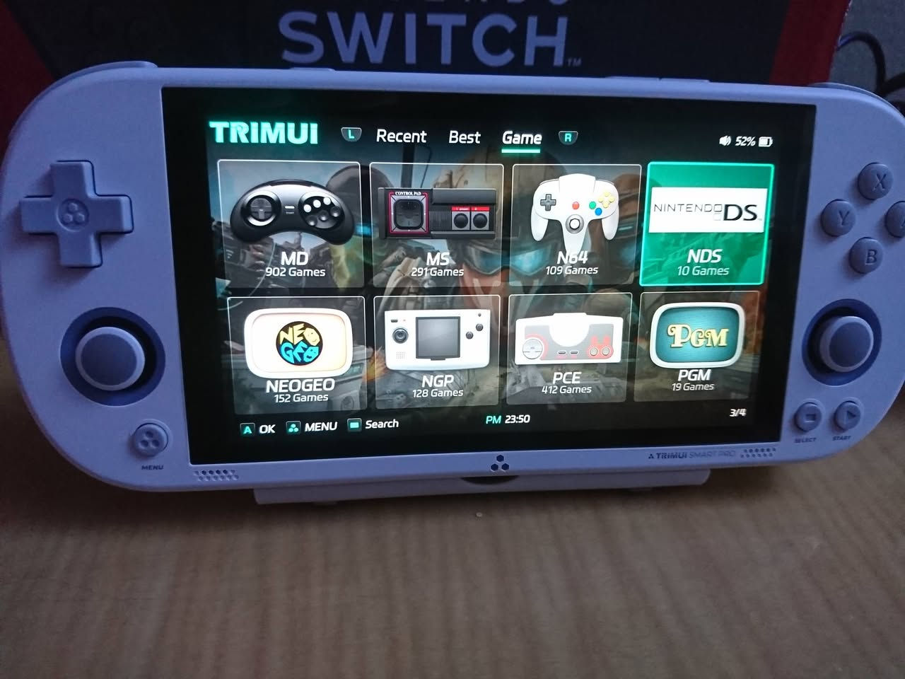 السلام عليكم جهاز العاب محاكيات جديد لوك رام 128 محاكيات هواي بي psp بلي 1 وسيكا وتريم كأس وهواي العاب السعر 75 الف رقم الموبايل ***********
