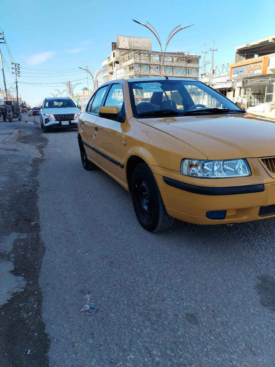 للبيع سمند موديل ٢٠١١ ناطقه كير ومكينه مكفولات تبريد ثلج هيئه مصفره رقم بغداد دولي سنويه ٢٠٢٧ بس استلم لوحات تخم تاير باتري جديد مكانها ريموت سنتر لوك مكانها بكربلاء سعرها ٣٤
***********
