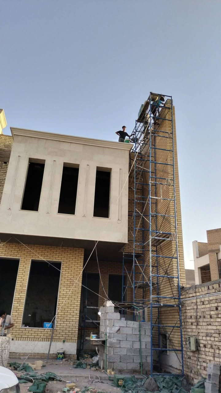من موقع الديوانيه الحمدالله تم اكتمال تغليف واجهة بماده جف قيم اتمنا ان ينال اعجباكم مستعدون لتغليف كافة الحسينيات  ولبيوت و ولمجماعات السكنيه و الباربكيو اخوكم مقتدى ***********
