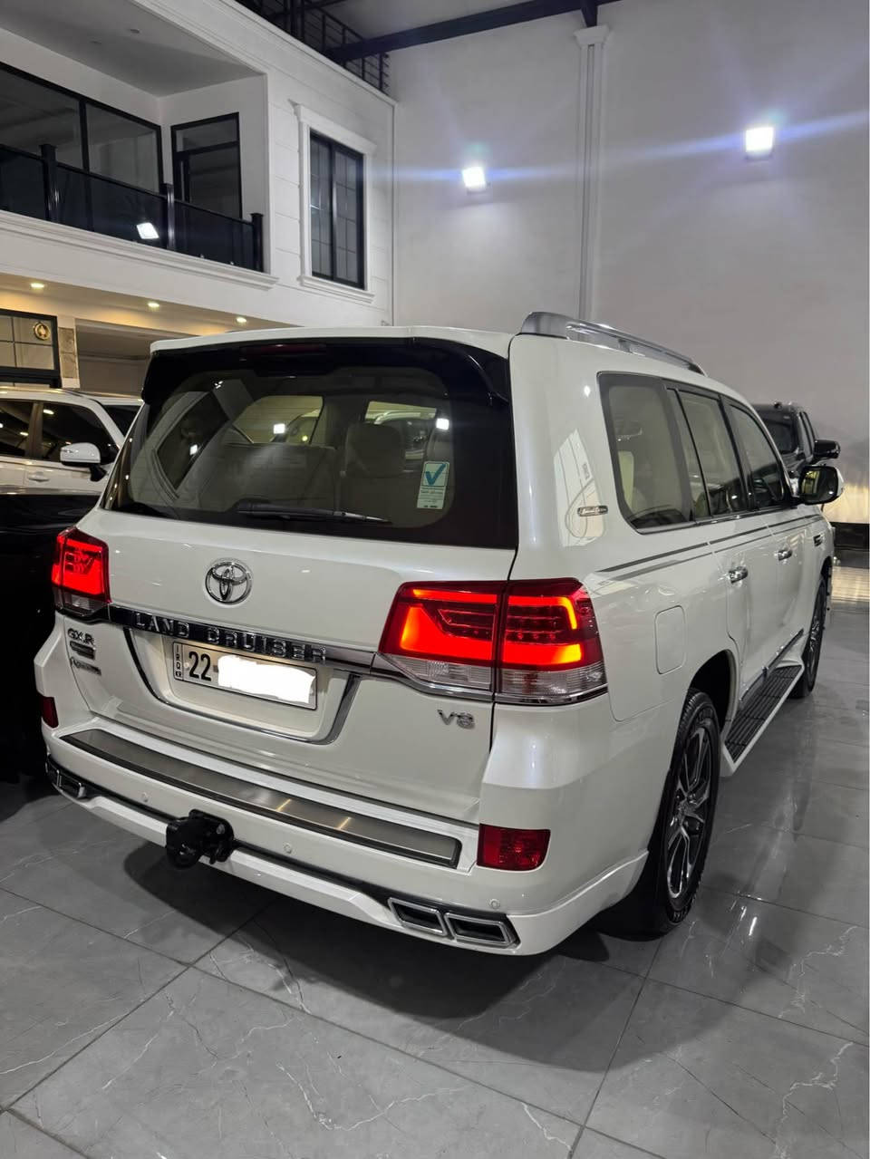 TOYOTA

LAND    CRUISER

2020

GXR

GRAND  TOURING    1

CIHAN   MOTORS 

V8

4.6L

………………………………………………………………………….

تویوتا      لاندکروزەر
 

2020     سپی

8 پستن

  

مەکینە

4.6L

………………………………………………………………………….

وارد      عێراق

شەریکە    جیهان

…………………………………………………………………………
 

گراند   تۆرینگ   

 

شەریکە  جیهان

دەرجە    یەک

باب    الاول

………………………………………………………………………….

مواسفات 

کوشن     جلد

کوشن    کارەبایی

دەشبول    زینۆن

سندوق   کارەبایی

4  دەرگا  بەسمە

شغال

 
8  ایرباگ  

کامیرای  دواوە

شوێن   مۆبایل   شەحن  کەرەوە

 

ABS

تەبریت  مەرکزیی

3 شاشە

لایت  زینۆن

………………………………………………………………………….

رەقەم  و   سەنەوی   نوێیە

بەناوی   خۆمانە

………………………………………………………………………….

بێ      بۆیاخ

………………………………………………………………………….

شوێن             هەولێر

معرض           جوهر
 

………………………………………………………………………….

نرخ

………………………………………………………………………….

505                                    وەرەقە

………………………………………………………………………….

***********

(     واتس    اب     هەیە       ) أربيل, العراق
