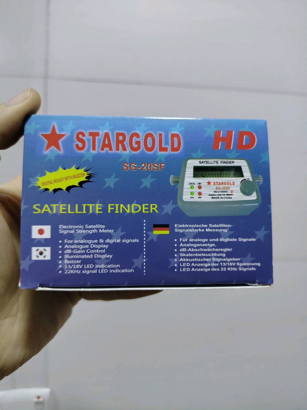 فايندر
#جهاز_تنصيب_الستلايت 
بعد ماتحتاج تاخذ للصطح التلفزيون والستلايت والكهرباء حتى اتقوي الاشارة 

الفايندر لايحتاج كهرباء ولا شحن ولابطارية 💪💪
بس تربطه بالواير الصاعد من الستلايت يشتغل

من خلاله يمكنك من التقاط جميع الاقمار وشبكات البث الارضي ✅

عند الحصول على اشارة يعطيك تنبيه بارتفاع الصوت 🔊 وارتفاع المؤشر (الكيج) 🔛

الجهاز يساعدك في فحص سلك الستلايت اذا كان سلك الستلايت الصاعد للصحن اذا بي مشكلة او لا ✅

للحجز راسلنا على الواتساب ***********
