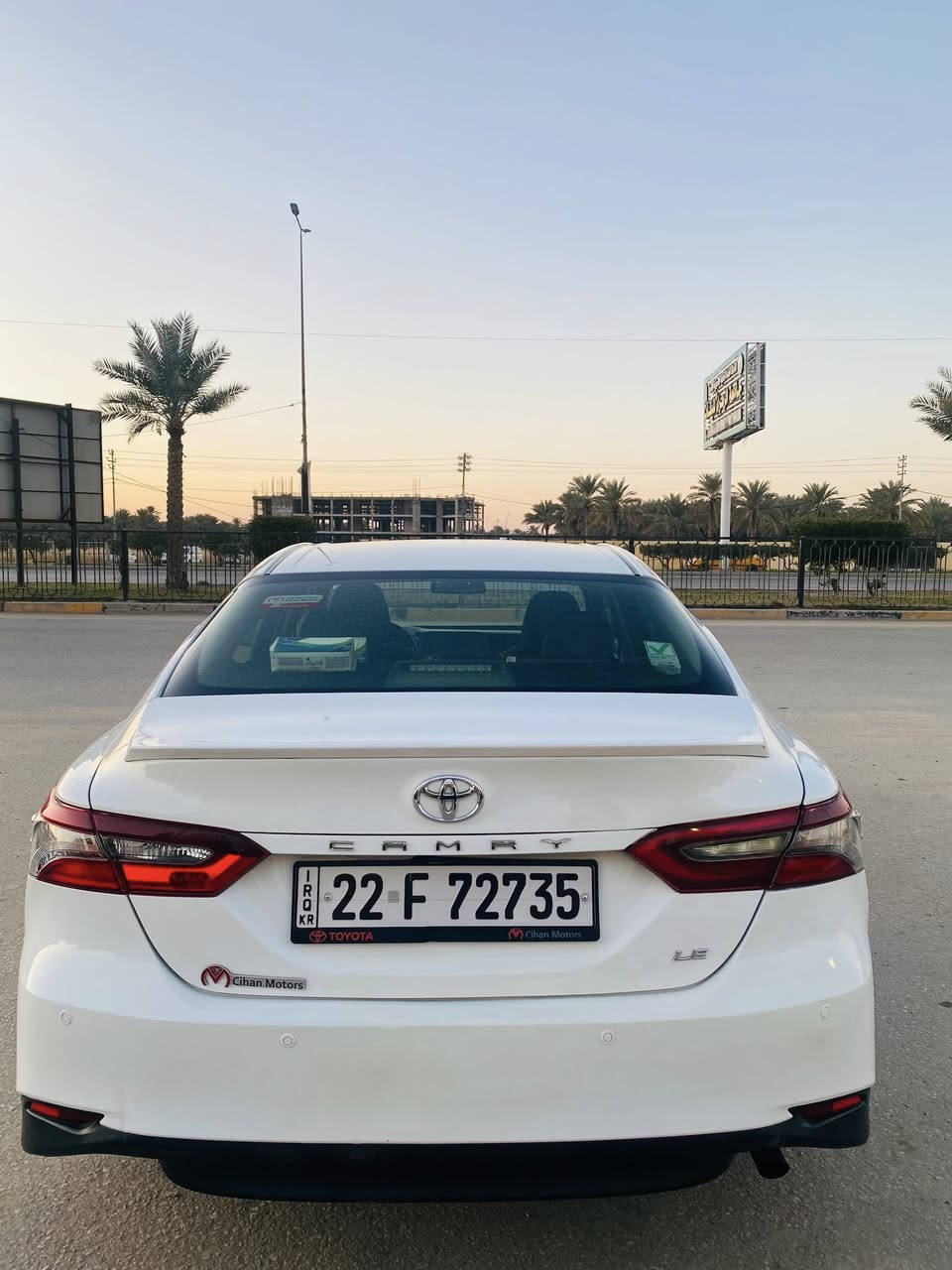 كامري 2022 خليجي شركة جيهان فئة LE السيارة رقم اربيل هزة وسنوية جديدة ماشية 110 كم السيارة مابيها اي نقص تخم تاير جديد وحدادية 💯 

السعر 210$

للاستفسار ***********
