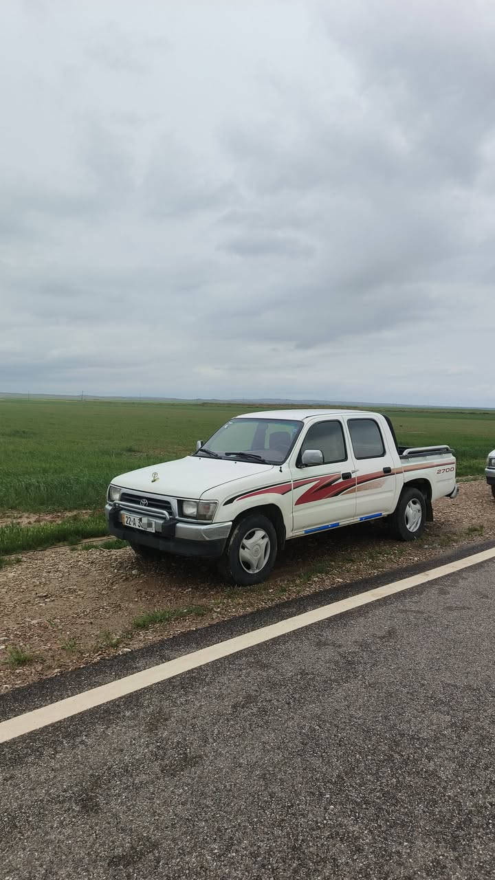 تيوتا دبل قمارة موديل 2001
رقم اربيل دولي سنوية لل 30
مكفوله كفالة عامه كير محرك اكسل مكفول تدفئه وتبريد تخم تاير جديد 
جي ال داخل احمر باور ستيرن
مكاني ديالى ناحية العظيم قرب مركز شرطة

***********
***********
