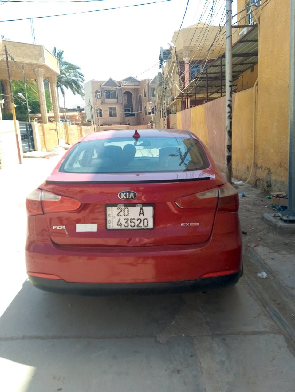 فورتي ٢٠١٤ رقم ديالى الجديد ماشيه ١١٤ سياره جاهزه محرك كير صدر تبريد  تخم تاير بيها ٤ قطع صبغ بدون ايرباك بدون دواخل تبيع صبغ حزام 
للبيع فقط  السعر ٩٠ ورقه قفل من الاخير 
للاستفسار /***********
