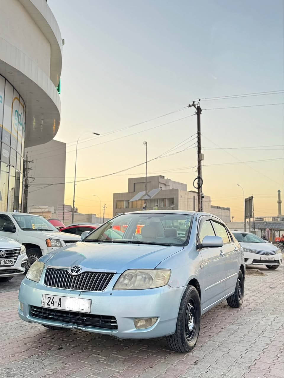 كرولا 2006 مكينه بجوك ناو زرد 
به س بونيت رشه بى دعم كميك دوسه ى معجونه 
هيجى ترى نيه گير مكينه بشرت رقم سنوى نوى 4 رقمى دهوك 
جوارتايه ى نوي جديد بيشى تازه توند كراوه جركه ى نيه 
88 ورقه ى مجالكى كم 
شوين هه ولير 
*********** أربيل, العراق
