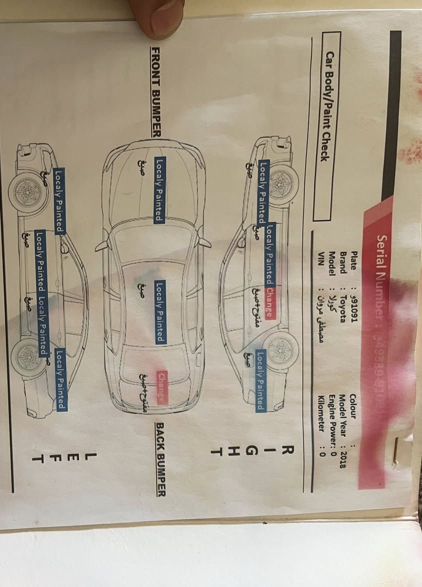 السلام عليكم كورلا 2018se حادثها كما موضح بل منشور مكينه مكفوله تبريد جديد حداديه امامي خلفي جديد سياره كلها مدوشمه كشنات وسفاري وصل خط جديد مشي حقيقي وبيع شرد السونار والسونار ناشره سياره صبغه اولى سنويه ساقطه عل مشتري صارلها شهر من سقطت كيرها بي طبه فقط بل بك تخم تاير تخم ويل سياره كامله على اخر حبايه مال جناي بجم كبس اب 150 وبيها مجال قليل مكاني الحريه الدولعي ***********
