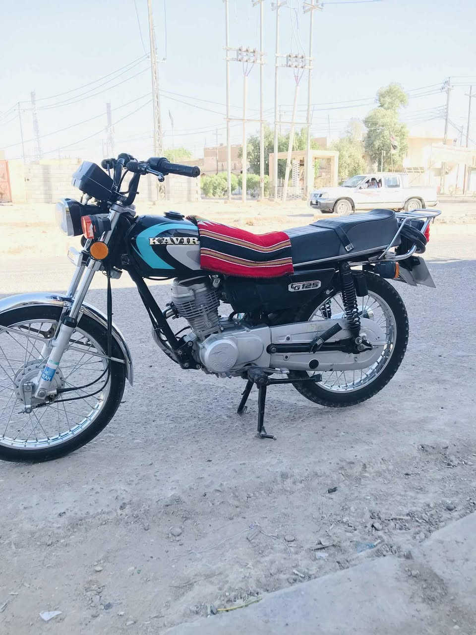 دراجه مال إيران رايكه ام البطه ٣قطع مامفتوحه دراجه مطابقه السعر مليون وبيه مجال ***********
