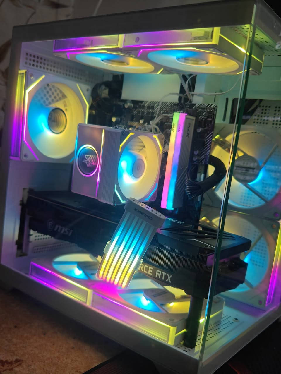 تجميعة للبيع
GPU: RTX 3070TI MSI 8GB 3FAN

CPU: RYZEN 5 5500 

RAM: 16GB DDR4 3200MHZ RGB

STORAG: 1TB SSD NVme T-force

MB: B450M-K II AUSU PRIME

PSU: 650W+80

توصيل موجود لكل محافظات

1100سعر


**إذا كنت صاحب هذا الإعلان وتريد حذفه لأي سبب، رجاءا أرسل رسالة إلى الدعم الفني**