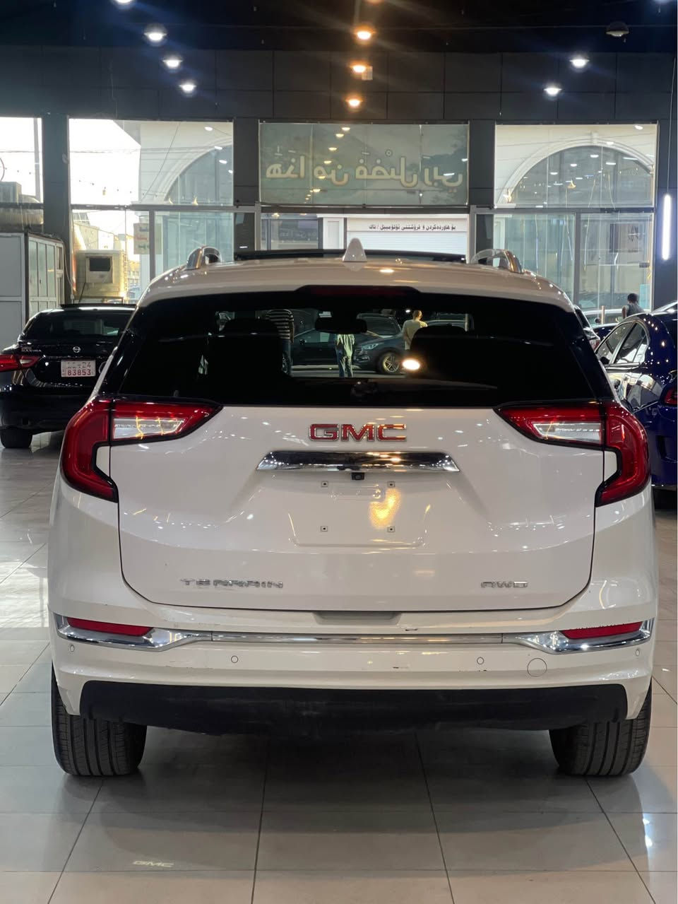 GMC TERRAN DENALI 2024
 فول مواصفات 
بانوراما
دفع رباعي
شغال عن بعد و عدد سويج 2
صندوق شفت و حساس 
كشنات كهربائي تدفئة تبريد 
ستيرن هيتر
ماشي 7 الف مايل 

الضرر بونا و جاملغين كدام 
ارباك ستيرن سستم
 السعر ١٦٦$
عنوان أربيل 
معرض ابراهيم نامق 
*********** واتساب أربيل, العراق
