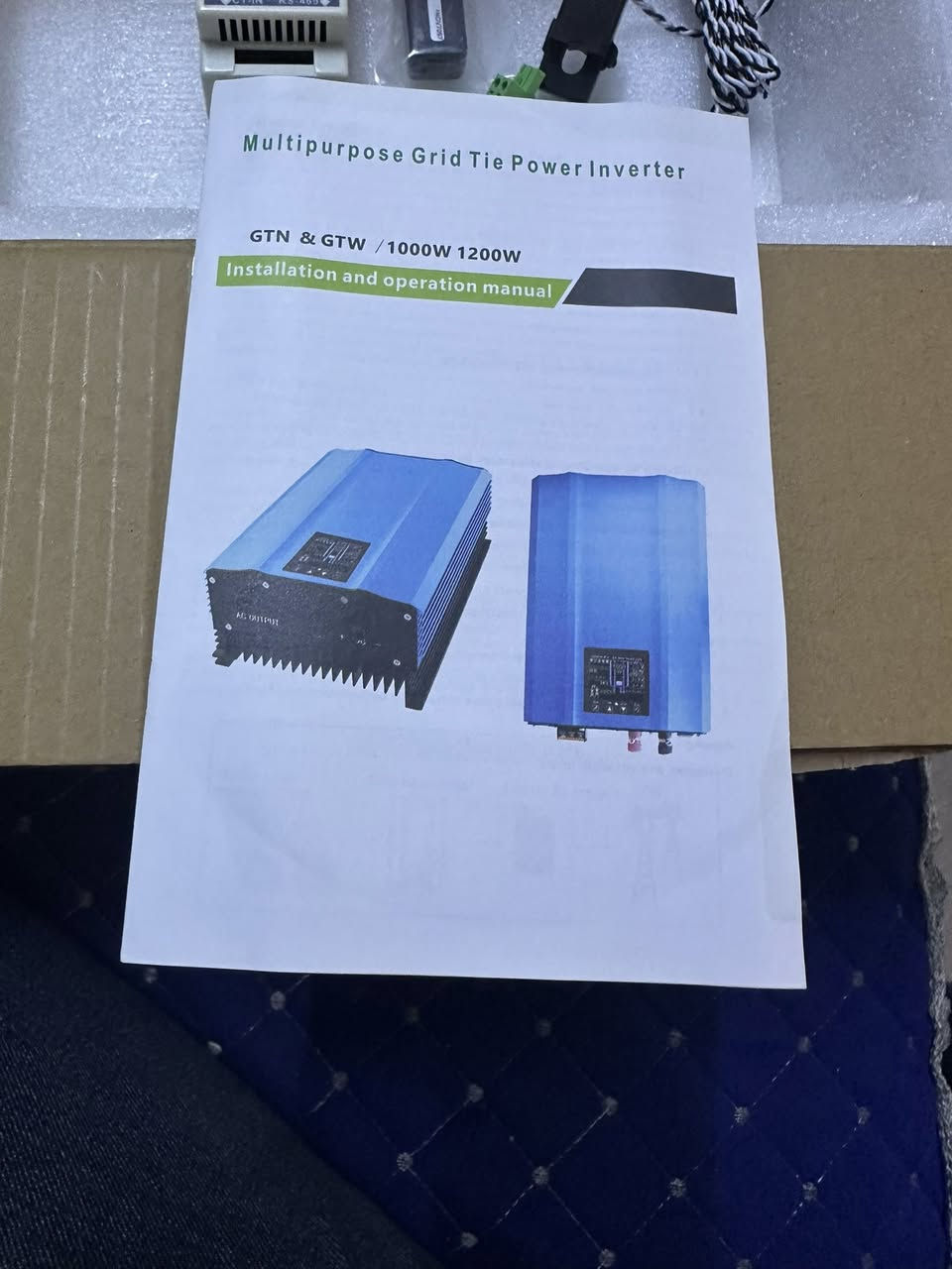 انفيرتر بهالشكل طاقة شمسية وباتريات مع الملحقات  السعر 85


**إذا كنت صاحب هذا الإعلان وتريد حذفه لأي سبب، رجاءا أرسل رسالة إلى الدعم الفني**