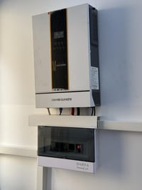 منظومة شمسية • انفيرتر 7 كيلو • بطارية ليثيوم 314أمبير