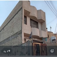 بيت 100طابقين على ساحه متوفره كافت الخدمات لطابق الرضي غرفه ستقبال صال...