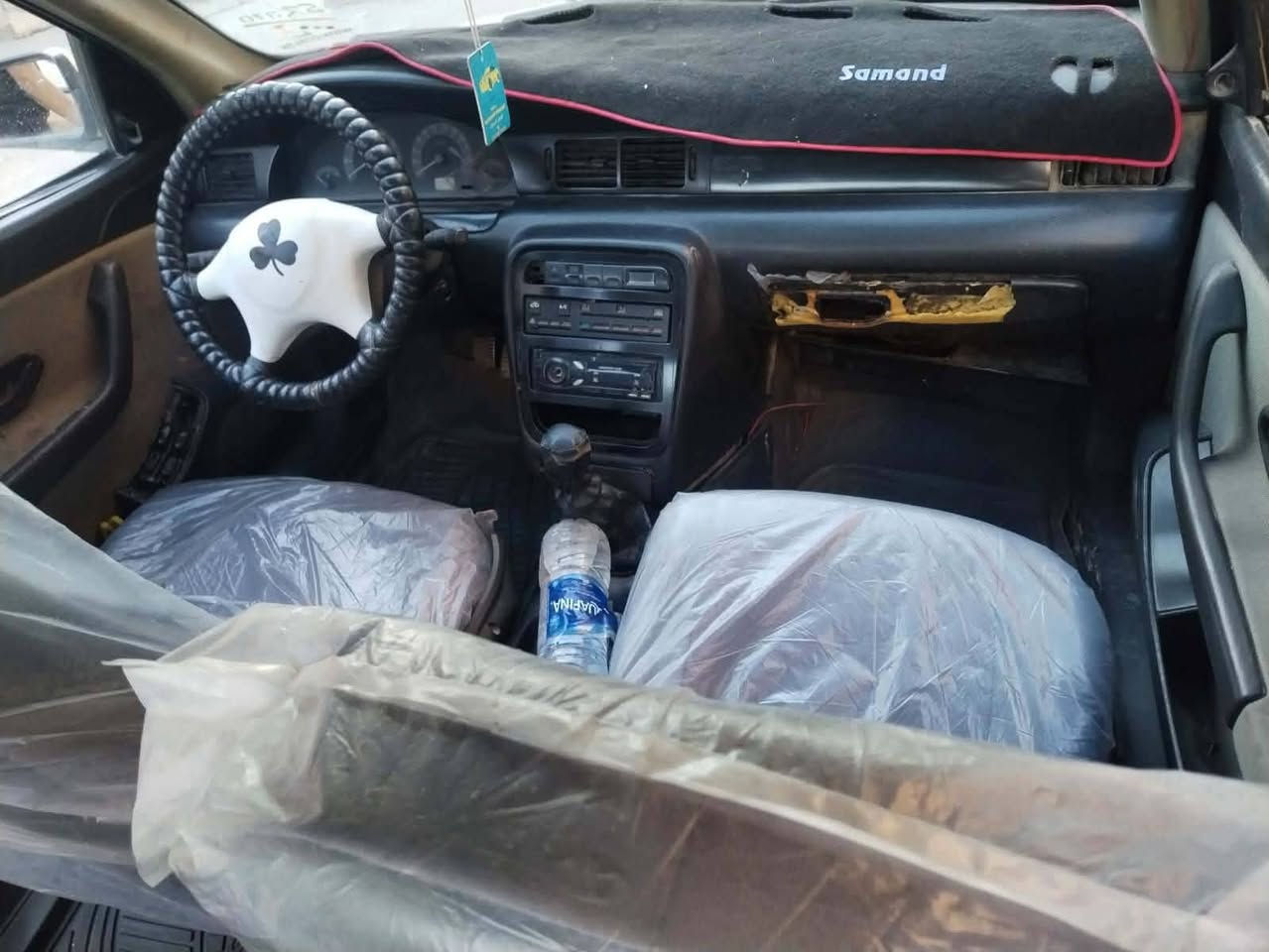 السلام عليكم البيع سمند موديل ٩ سياره موضح بل صوره كشرها مكينه وكير بل جيس صدرها جديد تخم تايرات جداد سياره بدون ضربه او صبغ رقم بغداد تحويل ثاني يوم مصفره هيه وغرمات سعر ٢٨ وبيها مجال مكان بغداد تقاطع درويش رقم ***********
