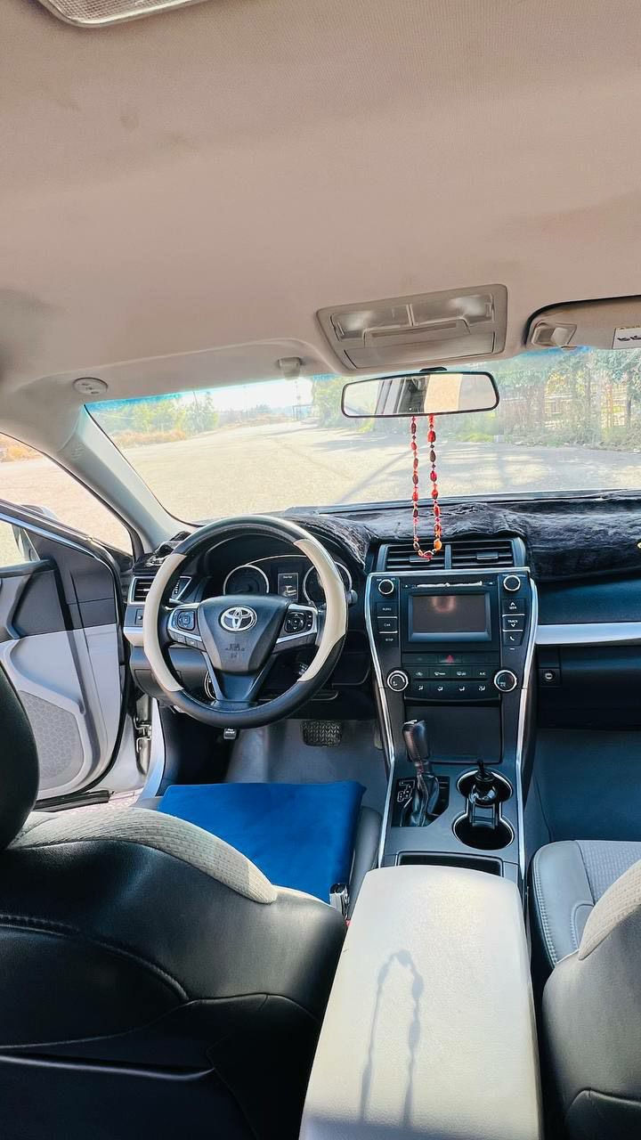 من رخصة الادمن المحترم
سيارة للبيع 
_نوع السيارة تويوتا كامري
_موديل السيارة 2016
_وارد امريكي
_اللون سلفر
_حجم المحرك 4 سلندر 2.5
_مواصفات se
_تحكمات ستيرن جهتين
_لايت زينون 
_السيارة مغلفة بالكامل
_كامرة خلفية 
رقم سليمانية باسمي تحويل اي غرامة علي
_تدفئة _تبريد شرط
صدر شرط 
السيارة على ايدي بانزين ودهن
_ضرر السيارة البنيد مبدل ومصبوغ جاملغ جهة السايق مبدل بلادي بدون صبغ او دواخل الباقي سليم بدون ضرر
______________________________

_المكان صلاح الدين قضاء الضلوعية
للاستفسار اتصال او واتساب عالرقم 
***********
السعر عالخاص ❤️‍🔥
