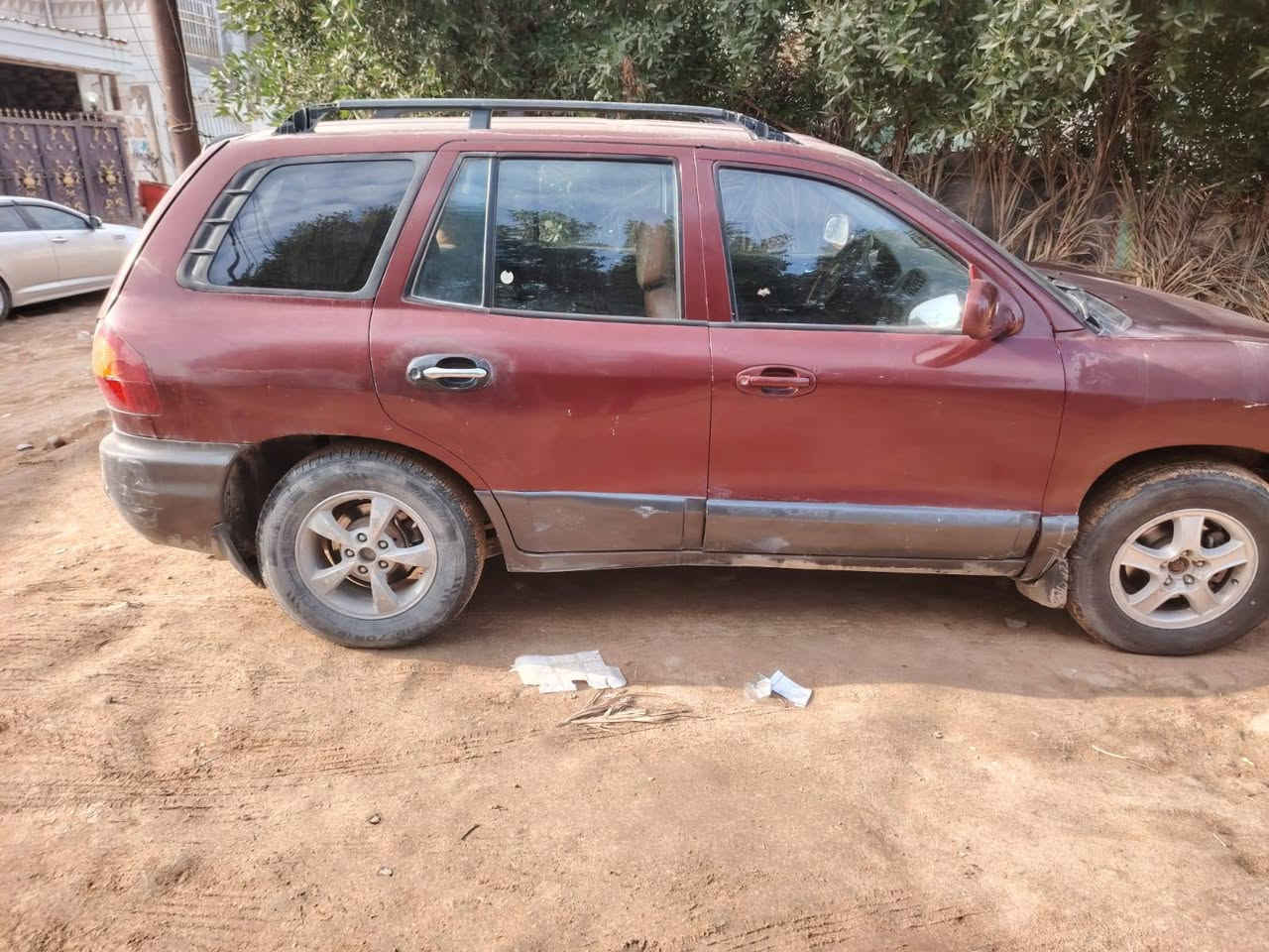 البيع سنتافي موديل ٢٠٠٢وارد أمريكي  سنوية صارلهة شهر ساقطة مصبوغة حزام  موجود واتساب *********** مكلف بالنشر السعر 55 وبيه مجال
