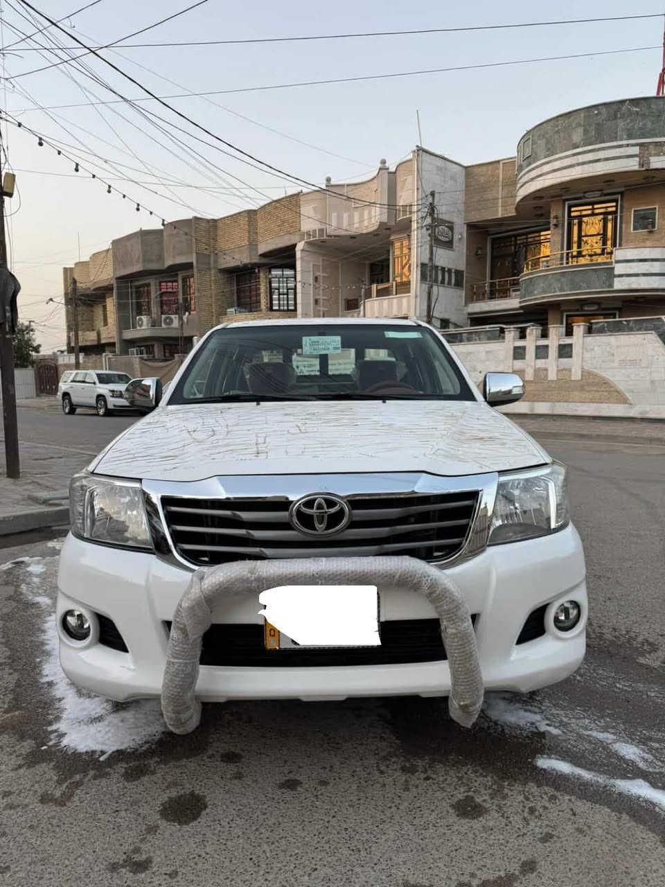 السلام عليكم بيكم هايلوكس موديل 2014 مكفوله من الضربه و التبديل و الصبغ و البارد السياره على وضع الشركه كله بلاد السياره كويتي شاصي 19 كير اوتماتيك السياره جاهزه و جديده كير مكينه صدر امامي خلفي تخم تاير جديد رقم الدولي سنويه جديده مكان السياره بغداد رقم الهاتف ***********
