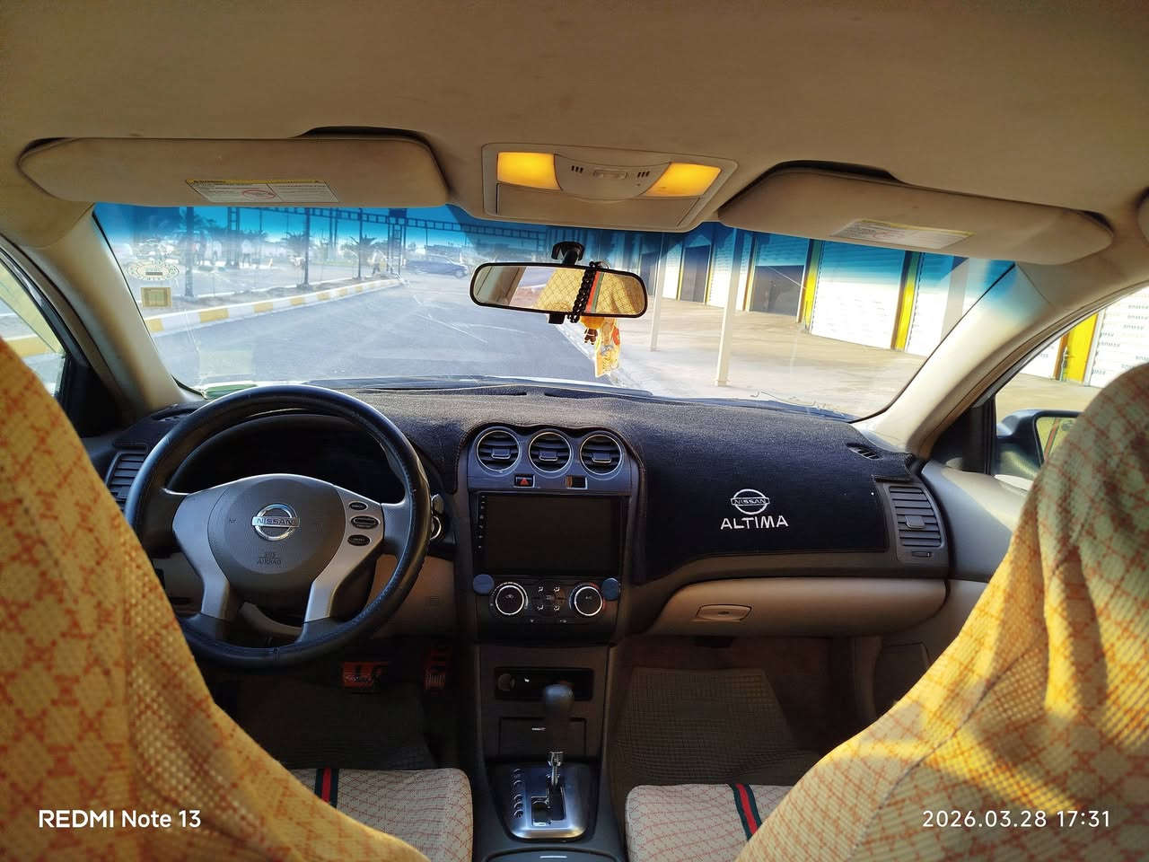 نيسان التيما 2011 خليجي
المحرك: ممتاز / شرط الفحص
الكير: مبدل جديد ناعم جداً
ممشا: (330 الف كيلو)
السيارة: نظيفة جداً
السونار مرفق مع الصور
الرقم اربيل والسنوية لحد 2028

الملاحظات: لا يوجد أي صرف
سبب البيع: تبديل

السعر: (103)
للتواصل ***********
