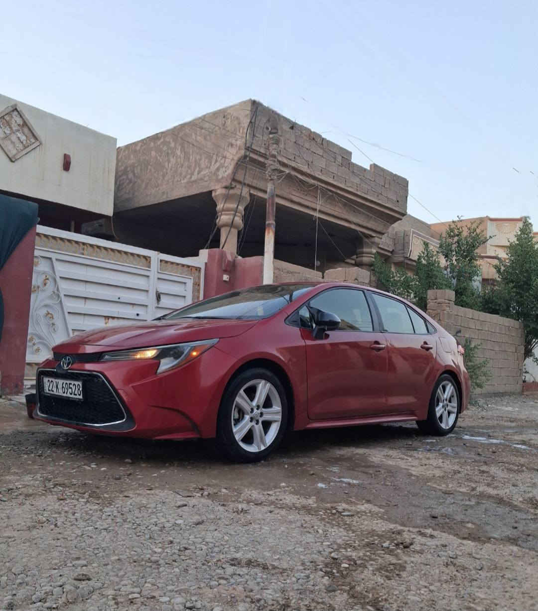 السلام عليكم 
تويوتا كورلا2020🔴رقم اربيل 
مكان السياره صلاح الدين تكريت السياره جاهزه كير محرك حداديه تخم تايرات وتخم ويل17 وتبريد وتتفئه كلهن جاهزات وخير من الله 
حادثه طخات بدون دواخل بدون ايرباك ابيع صبغ حزام وصور الحادث بلمنشور رقمي***********
\***********
السعر125وبيه مجال
