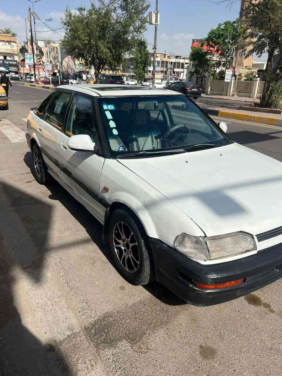 سلام عليكم
مكلف بل بيع 
هوندا كونسلو 
مديل٩١ياباني اصلي 
كابريتير صرف بانزين ماكو 
تبريد شغال كير اوتو 
كهربائيات شغال  
رقم ديالى 
سعر ٣٦بيه مجال حك الجيه
***********صاحب السياره
