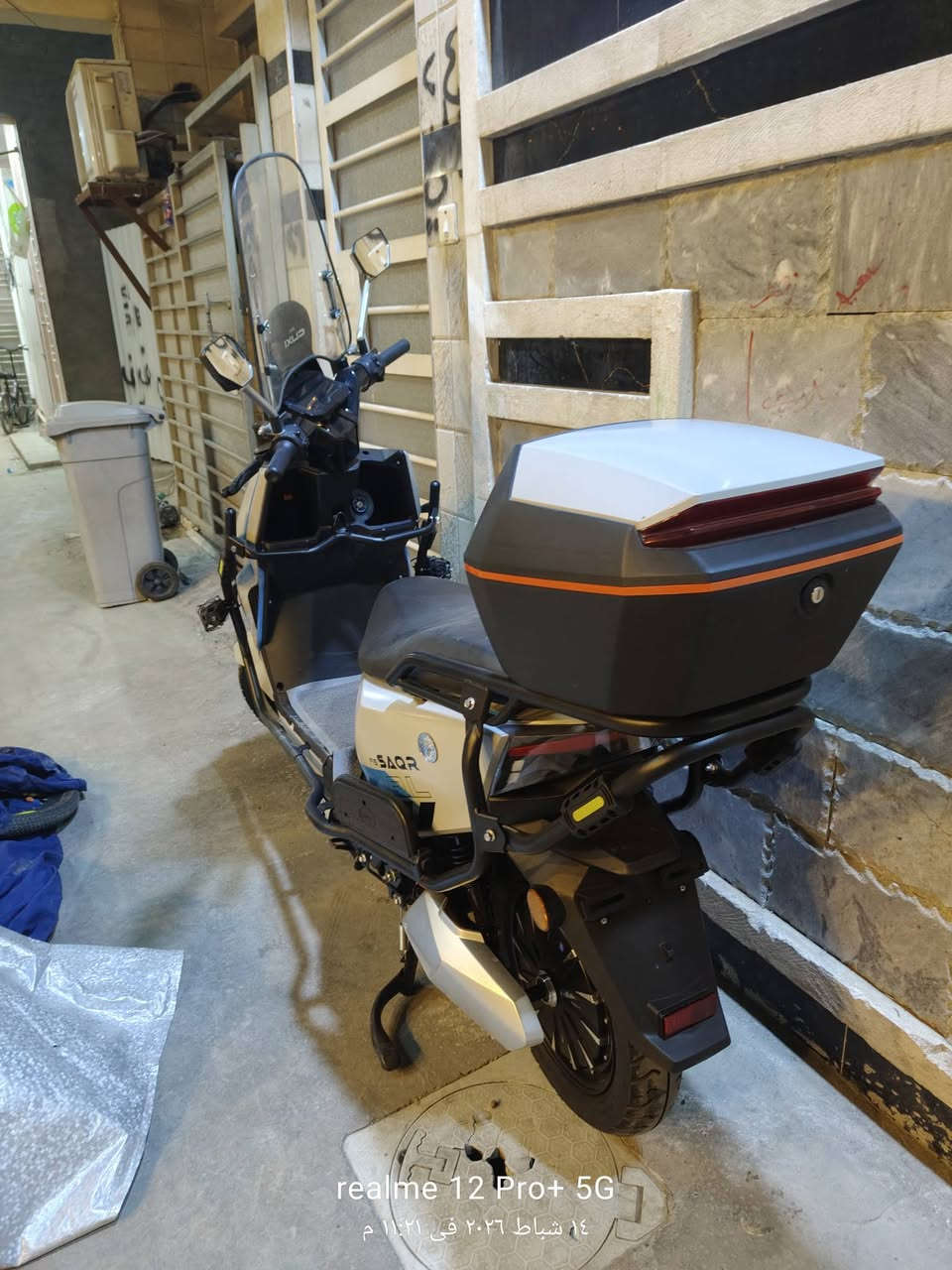 السلام عليكم عندي هاي الدراجه متوازي نضافه 90بالميه ليثيوم مليون وربع وبيه مجال ***********
