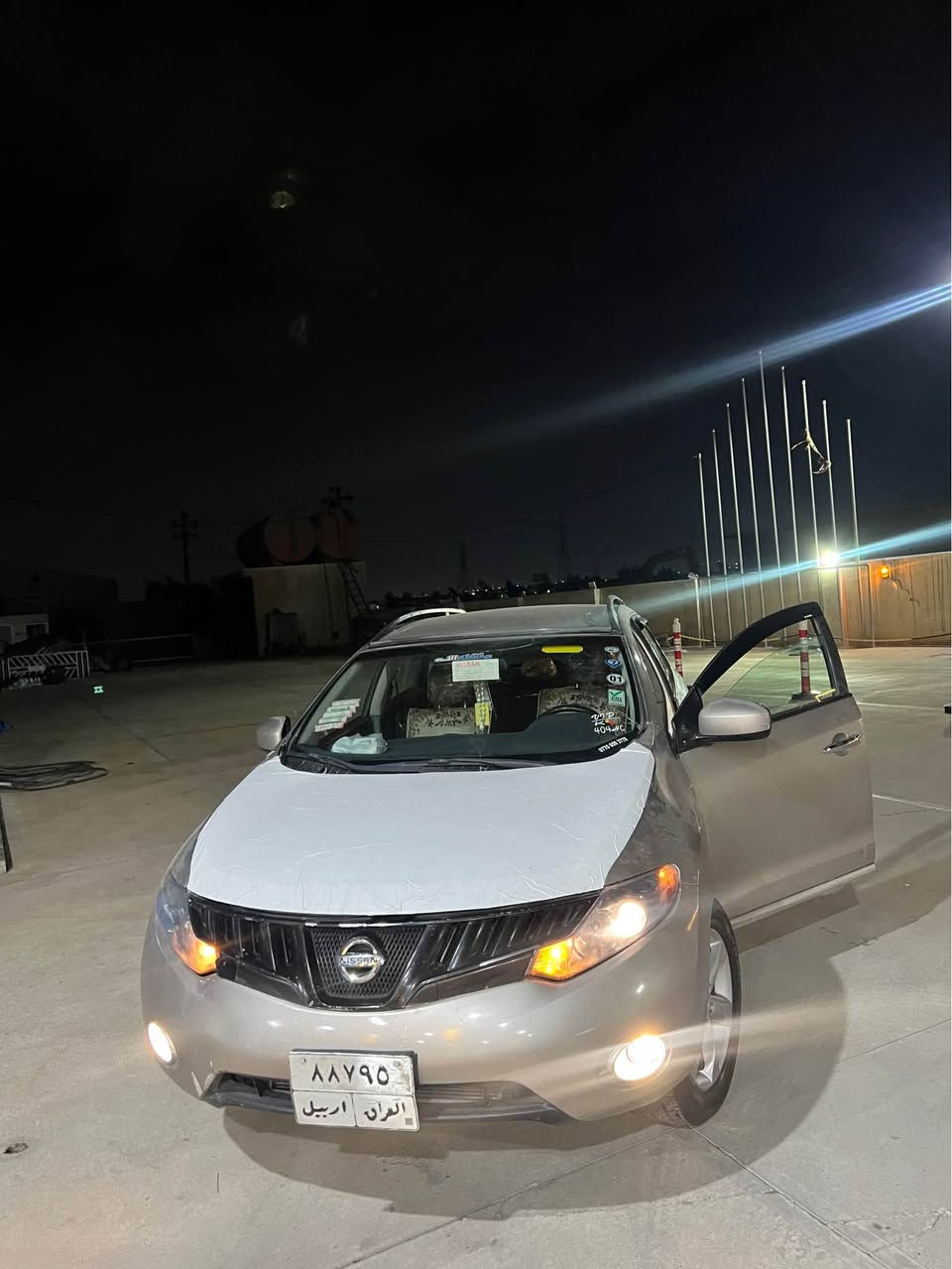 نیسان مورانو ٢٠٠٩
٤ پارچە بۆیاخە پێش و پشتی کەپسە
٤ قطعە صبغ بجم کبس 
کێڕ و مەکینە و تەبرید و تەقەو ڕەقە بە شەرتە سیارەکە جاهیزە 
شوێن:هەولێر-بنەسلاوە
***********واتسئاپ فایبر
***********واتسئاپ فایبر
عنوان:اربیل-بنصلاوە أربيل, العراق
