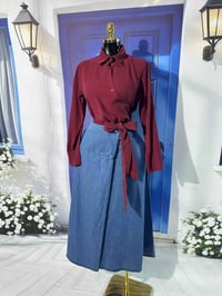 طقم قطعتين • خامة دابل ايطالي • مقاسات ٣٨-٤٨