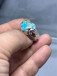 خاتم فيروز نيشابوري • فضة ٩٢٥ • ١٠ غرام