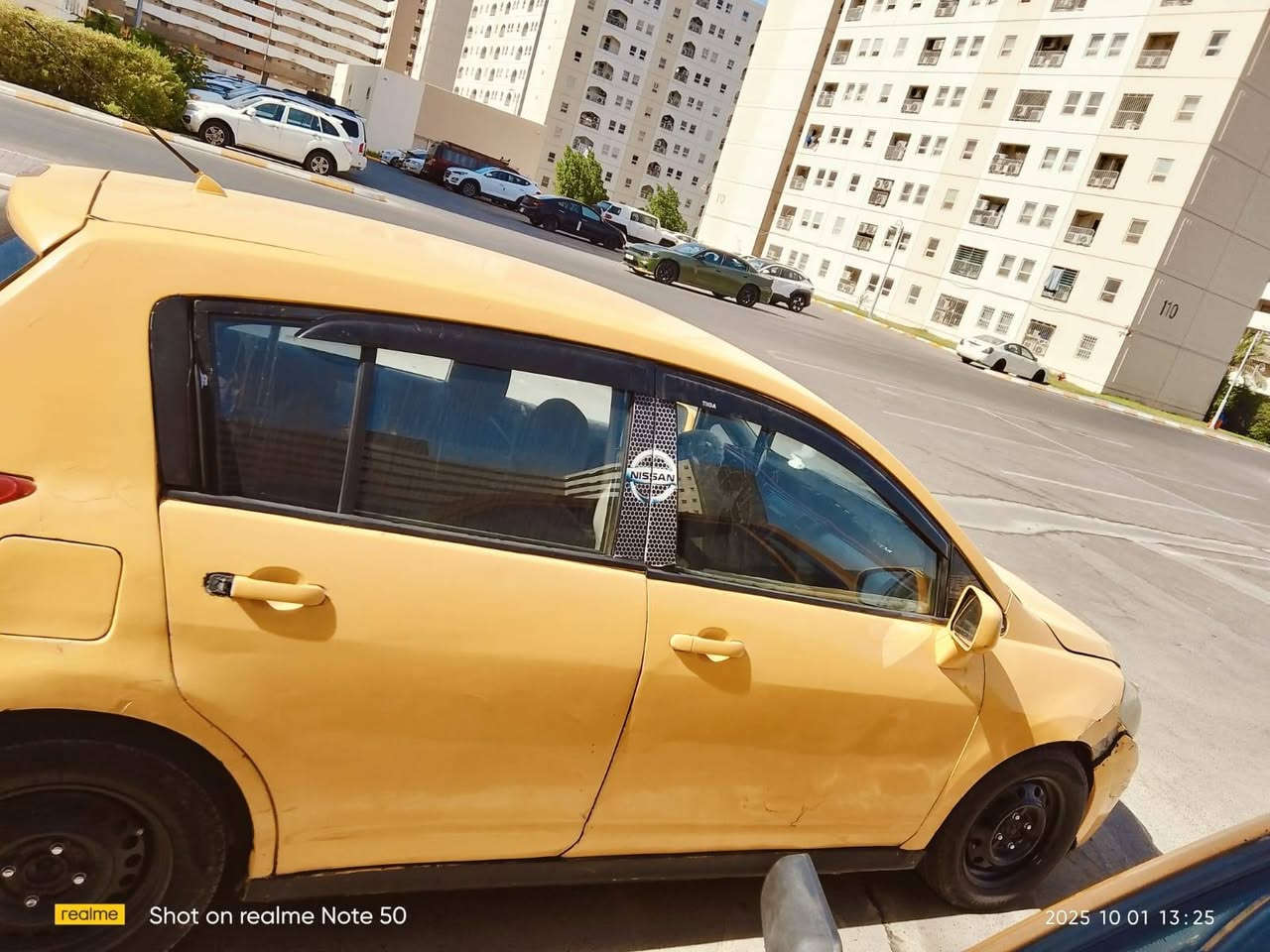 السلام عليكم عندي سيارة للبيع نوع نيسان فيرسا اجره موديل 2008 رقم كربلاء باسمي محرك 1800سياره جاهزه كهربائيات محرك جديد اطارات جديده بطاريه جديده يوجد سونار في السياره شرط التحويل السعر 47 ورقه وبي مجال العنوان بغداد مبايل *********** رقم واتساب ***********8 البيع مستعجل لكوني بحاله مرضيه
