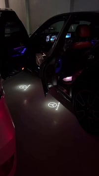 بروجكتر ترحيبي • مرسيدس • بالبطارية