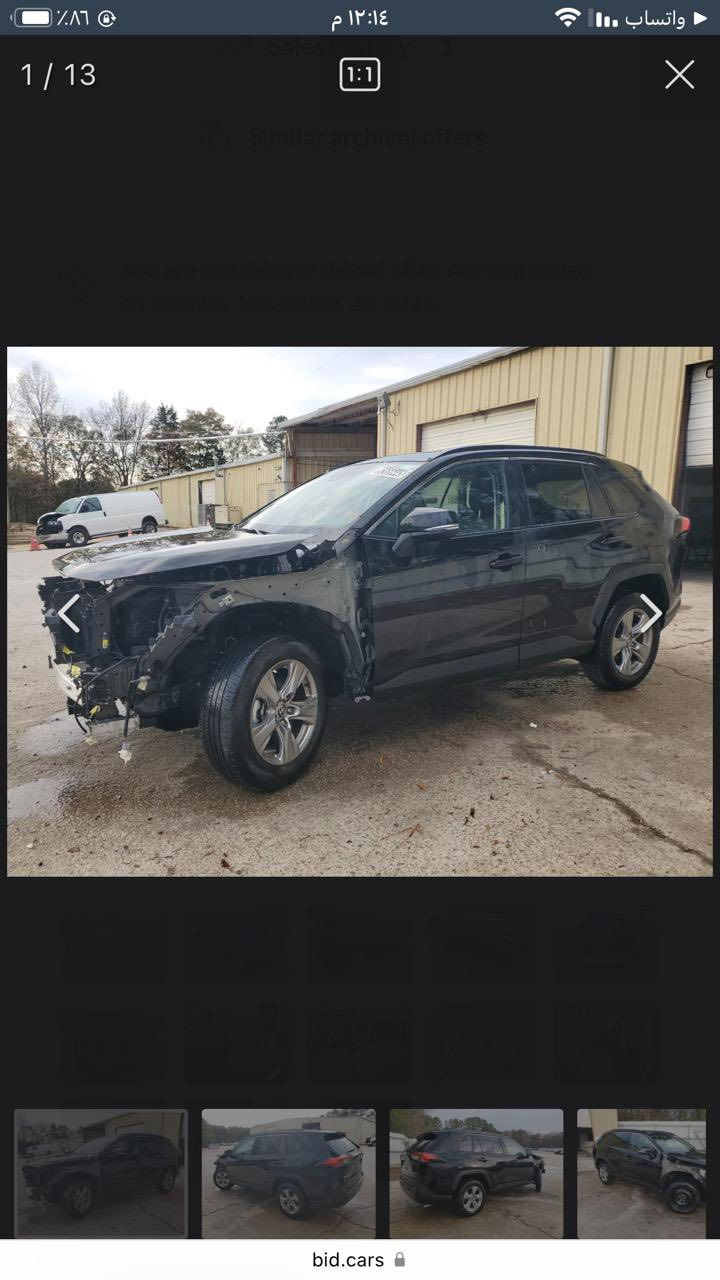 سلام عليكم راف فور للبيع 7 ايام وتوصل بغداد موديل 2025 حادثه سرقه جاملغ ايمن وياه فقط جاملغ ايسر بدون ايرباك فول عدا فتحه كشن كهرباء رادار تحديد مسار مواصفات XLE معروفه سعر 182 وبيه مجال بسيط اتصال ‭0783 899 5729‬ بغداد حي القاهره
