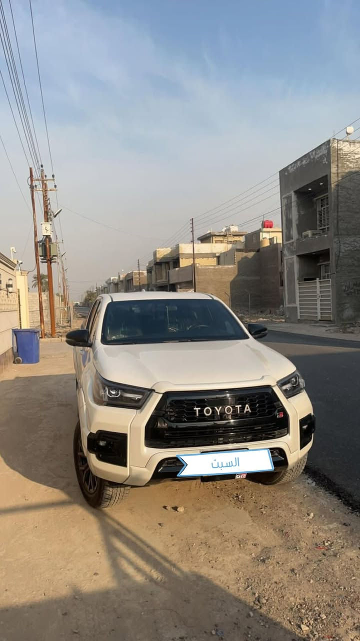 بيكم هيلوكس 2022  GR
رقم اربيل فول مواصفات سياره جديده
السعر ٣٨٠ 
العنوان بغداد زيونه 
***********
