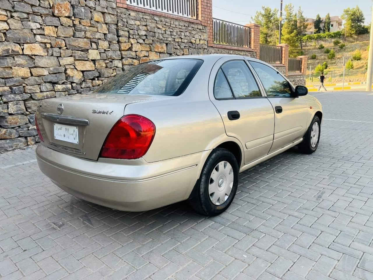 بەناوی خودا
نیسان،صەنی،2003،ئۆتۆماتیک، یابانی ئاڕمی بلاستیکی هەولێر، بەشەرتی خەرامەوئەوەلیات، بێ کێشە
 تەبرید لەسەرسویچ ،.کامل بەمبە لەسەر کاڵبونەوە کراوە. لێدراوی نیە بێ مەسروفە قفڵی58$بێ مەعمەلە. ***********/***********. هەلبجە حلبجة, السليمانية
