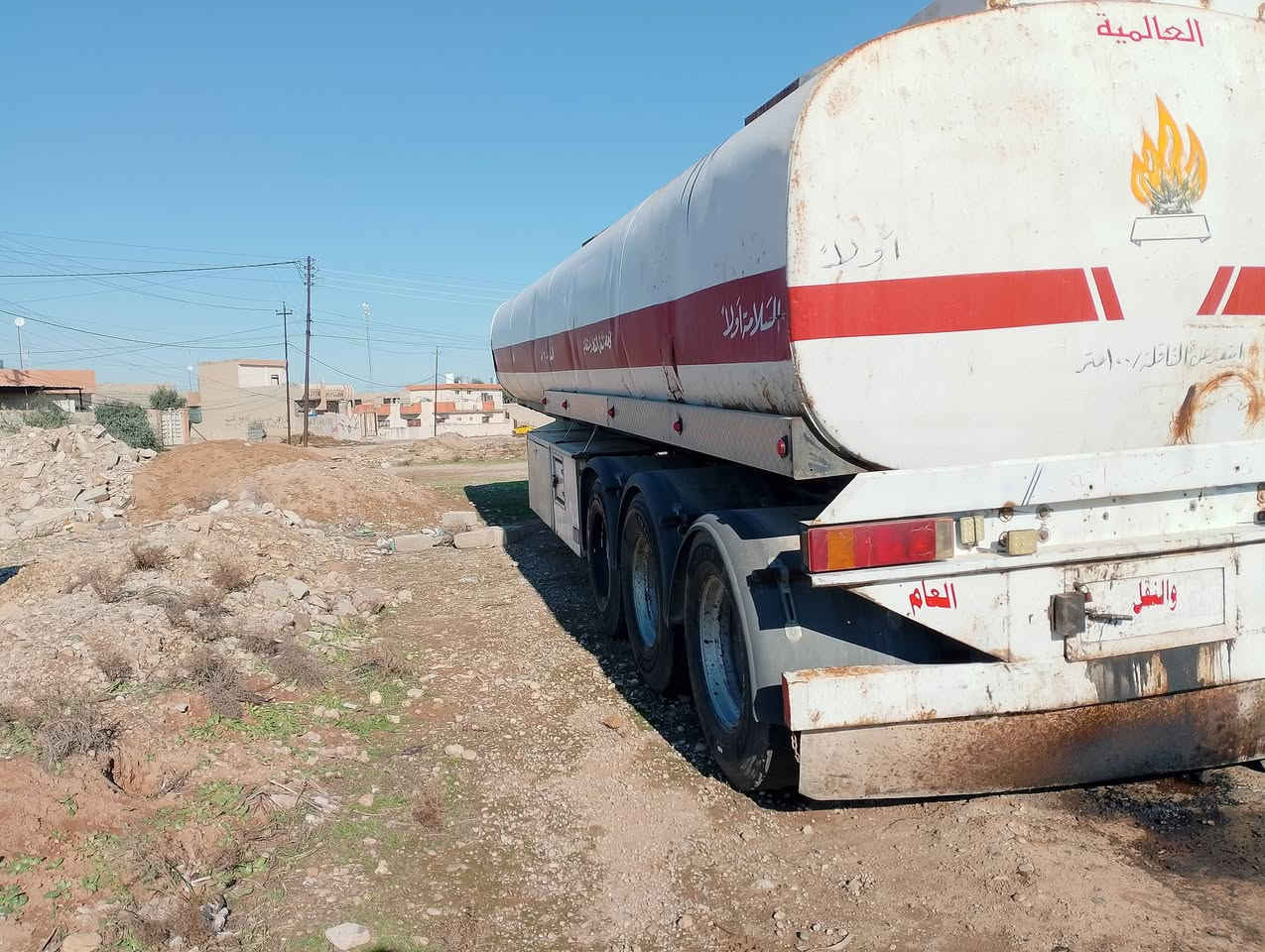 تانكر 36 الف بيع مستعجل دناكير 13 مربع تركي جوبليس جاهز للشغل فقط تايرات جوى النص عمر قفلو 35 ورقه بلاش سعر حديد سكراب مكاني موصل ***********
