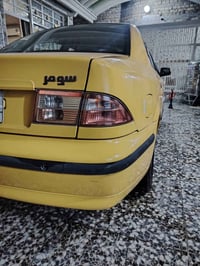 سمند موديل ٢٠١٧مكفوله عده صبغ بنيدمحرك كير صدرتبريدكلج كله جديده ومكفو...