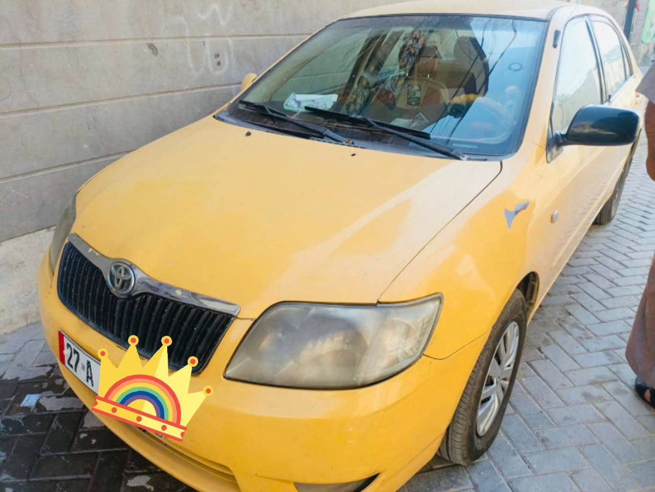 السلام عليك 
كورلا بيكاتشو 2006 السيارة جاهزة من كلشي تخم تاير كهربائيات كلها شغاله تبريد جديد راديتر وغاز قبل شهر شديتها السيارة خير من الله وين ميعجبك اطلع بيها إقتصادية مآل جناي رقمها ذي قار بأسمي تحويل ثاني يوم رقم ألماني السعر 68 مكاني بغداد مدينة الصدر هـ  ***********🪬🧿
