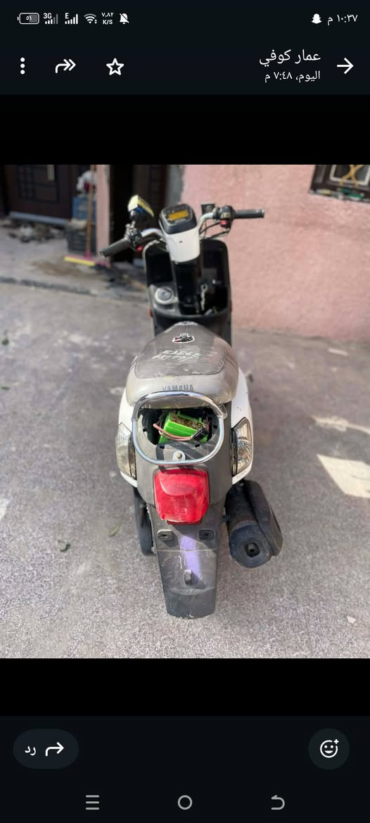 سلام عليكم ماكس بواليس البيع دراجة ما مفتوحة كهربايات كلههه شغالة سلف محرك خير من الله سعر مليون و 100وهاذة رقم تلفون اليحب يتصل ‏‪***********‬‏
