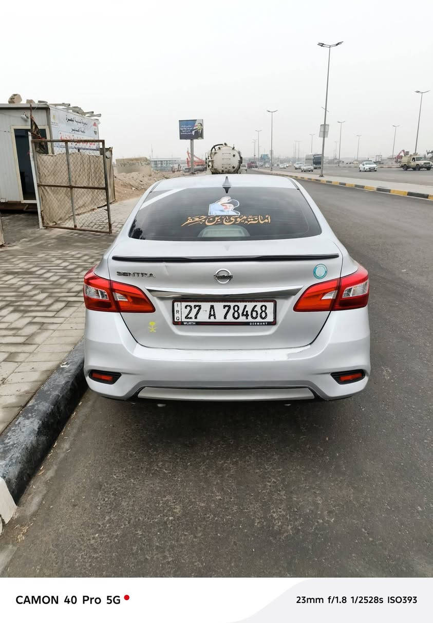 سلام عليكم نيسان سنترا مديل 2018 كيرو مكينه و حداديه و تدفها وتبريد وهزه وسنويه توها مجدد بسمي السياره بيها 3قطع صبغ بدون ايرباك ملاحظه السياره للمراوس بدون بيع بس مراوس مكان السياره بصره رقمي ***********
