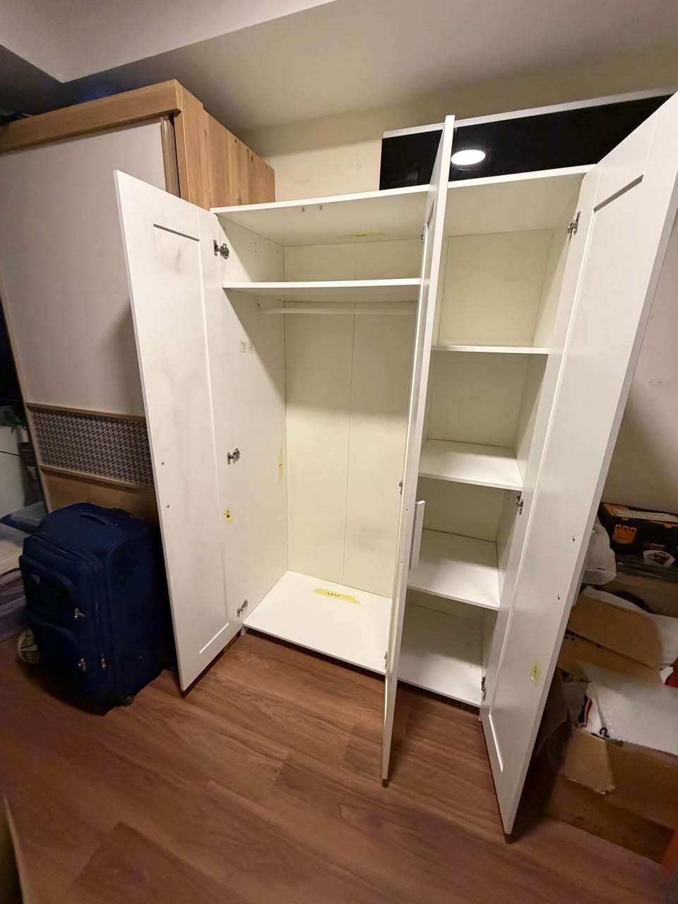 IKEA BRIMNES 3 doors wardrobe
117x190cm

$110 أربيل, العراق


**إذا كنت صاحب هذا الإعلان وتريد حذفه لأي سبب، رجاءا أرسل رسالة إلى الدعم الفني**