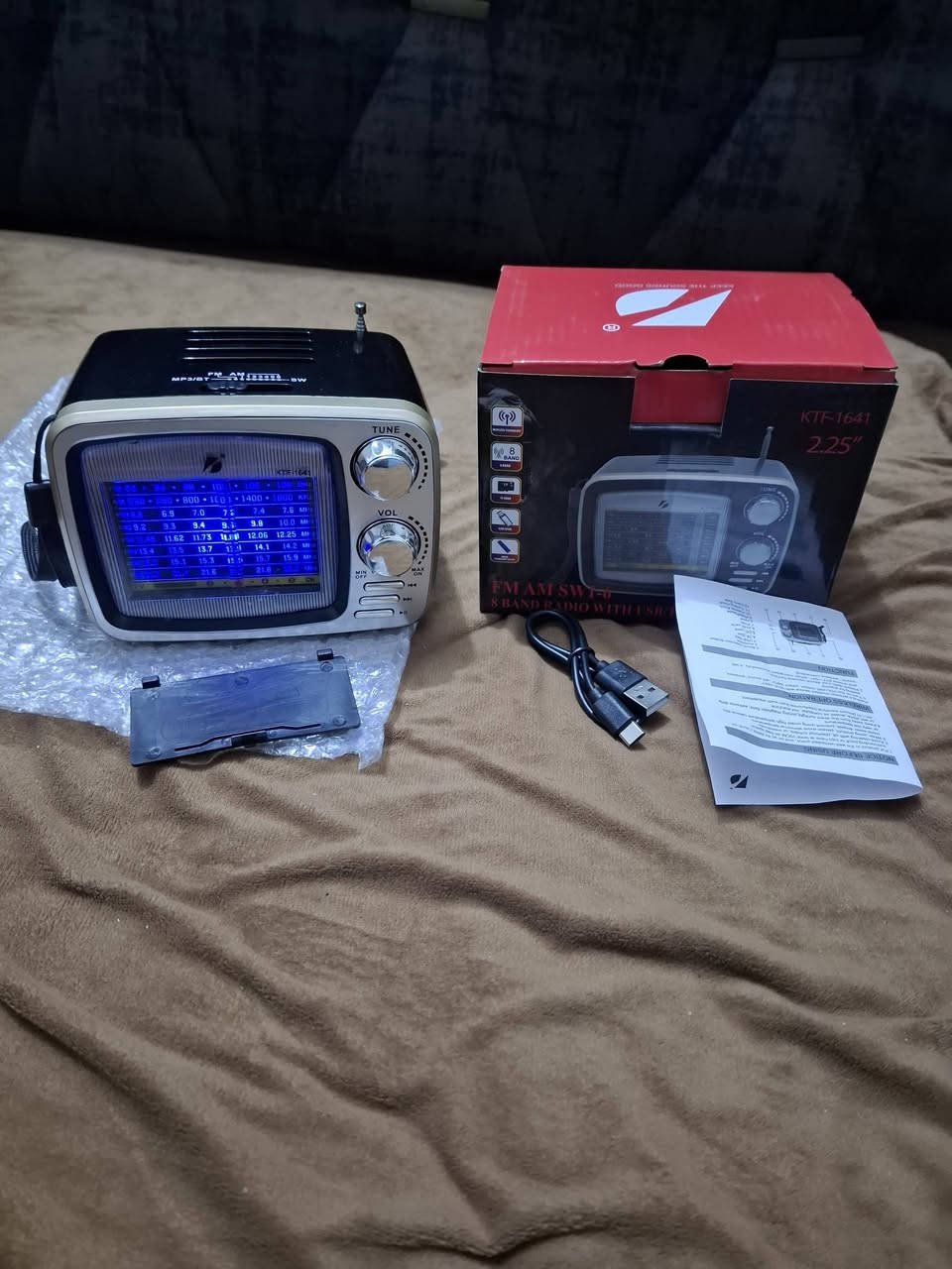 السلام عليكم للبيع راديو صغير منضضدي صيني بيه ٨ موجات مع FM يشتغل بيه رام وفلاش جديد بالكارتونه السعر ١٥ الف الشراي يراسلني خاص وشكرا


**إذا كنت صاحب هذا الإعلان وتريد حذفه لأي سبب، رجاءا أرسل رسالة إلى الدعم الفني**