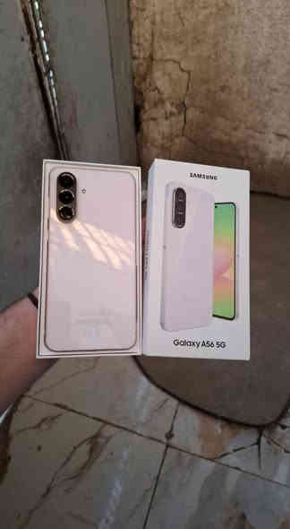 السلام عليكم للبيع سامسونج A56 5G
الون الوردي 
ذاكرة 256 8+8 جهاز معروفة موصفاتة غني عن
شاشه 120هيرتز
 التعريف نضافة مية بالمية فول  جهاز استخدام اقل سبوع
وياة كفر لاصق على شاشة مع كارتون وكامل مكمل
السعر375نهايته 
مكاني بغداد مدينه الصدر شعندك مراوس نزل 
متواجد واتساب ***********
